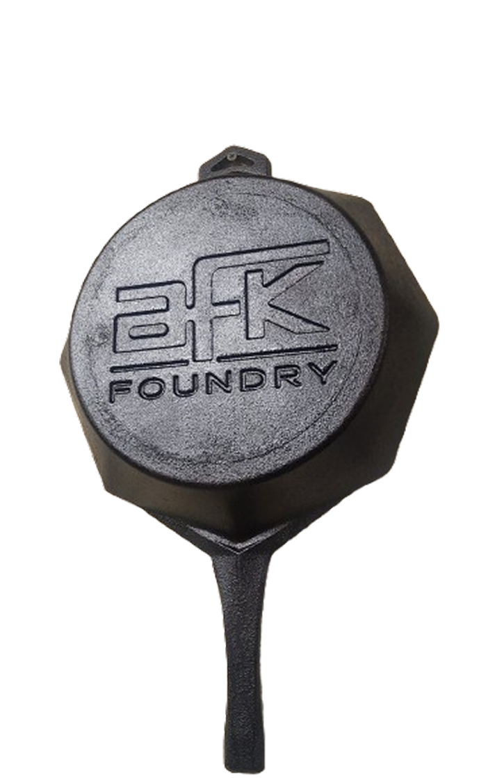 Custom cast iron skillet