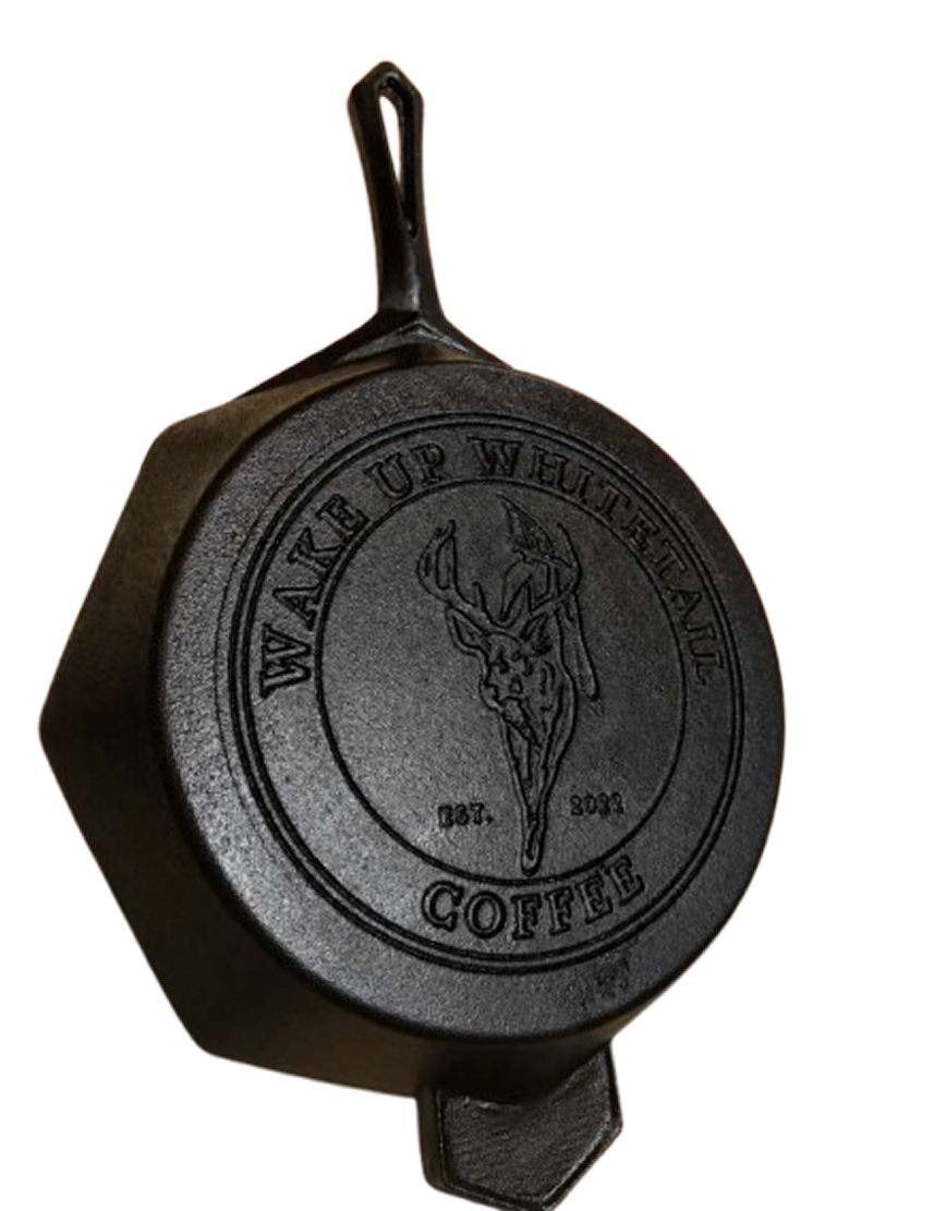 Custom cast iron skillet